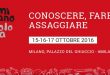 Milano Golosa 5a edizione 15-17 ottobre 2016 gastronomia, lezioni e degustazioni